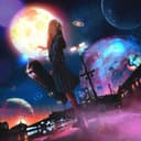 星街の駅で - At Hoshimachi Station